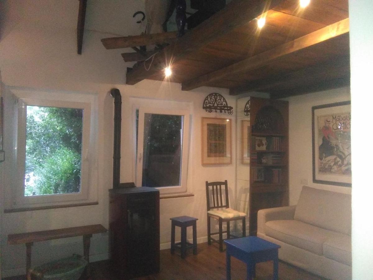 Cottage Sotto Il Faggio Centenario Амено Экстерьер фото
